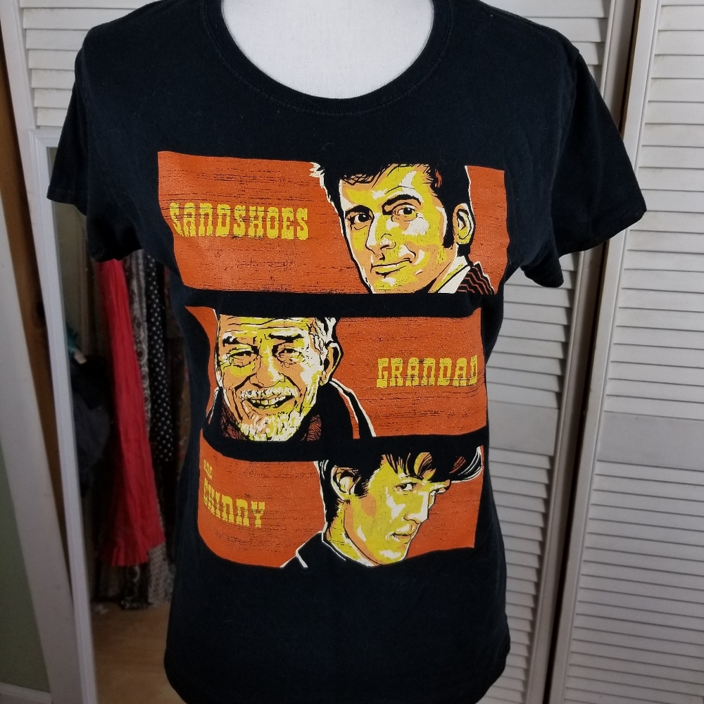 4Dr who 4 Dr  shirt black T shirt heavy cotten